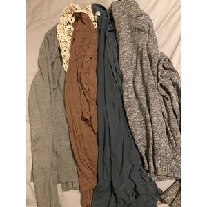 Cardigans Lot (4)